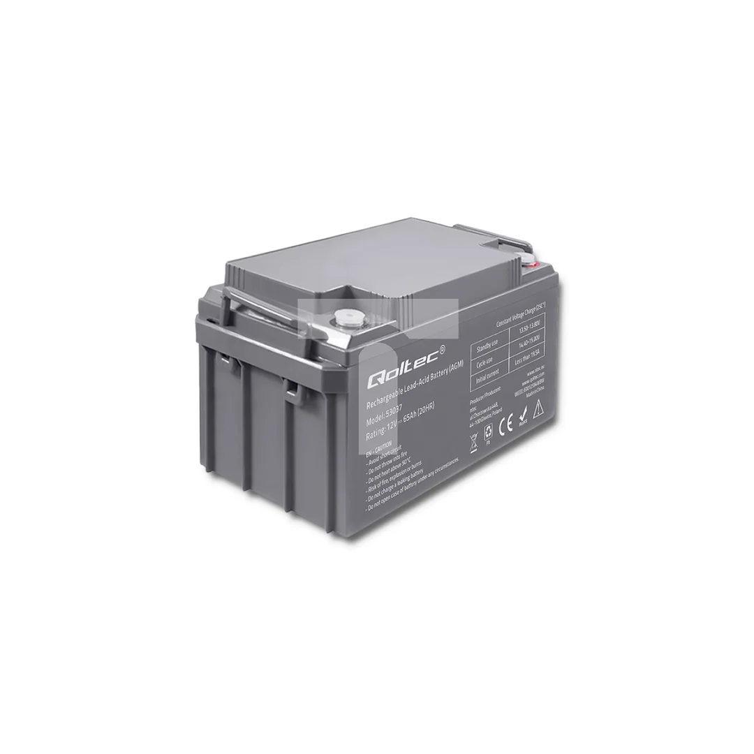 Akumulator VRLA AGM 12V 65Ah max 780A (żywotność do 10lat)