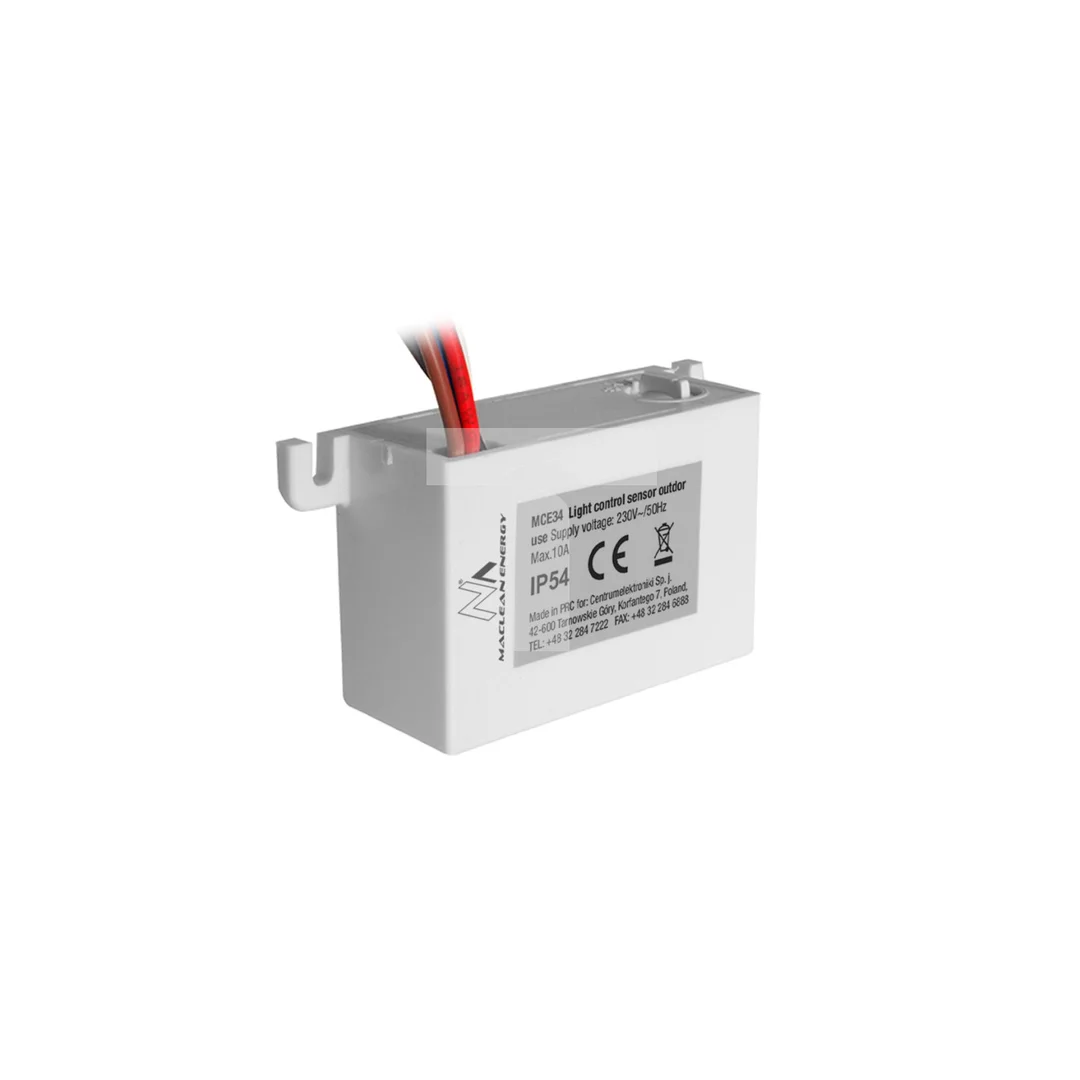 Czujnik zmierzchowy z zewnętrzną sondą 2300W Maclean Energy MCE34 (AWZ) MCE34
