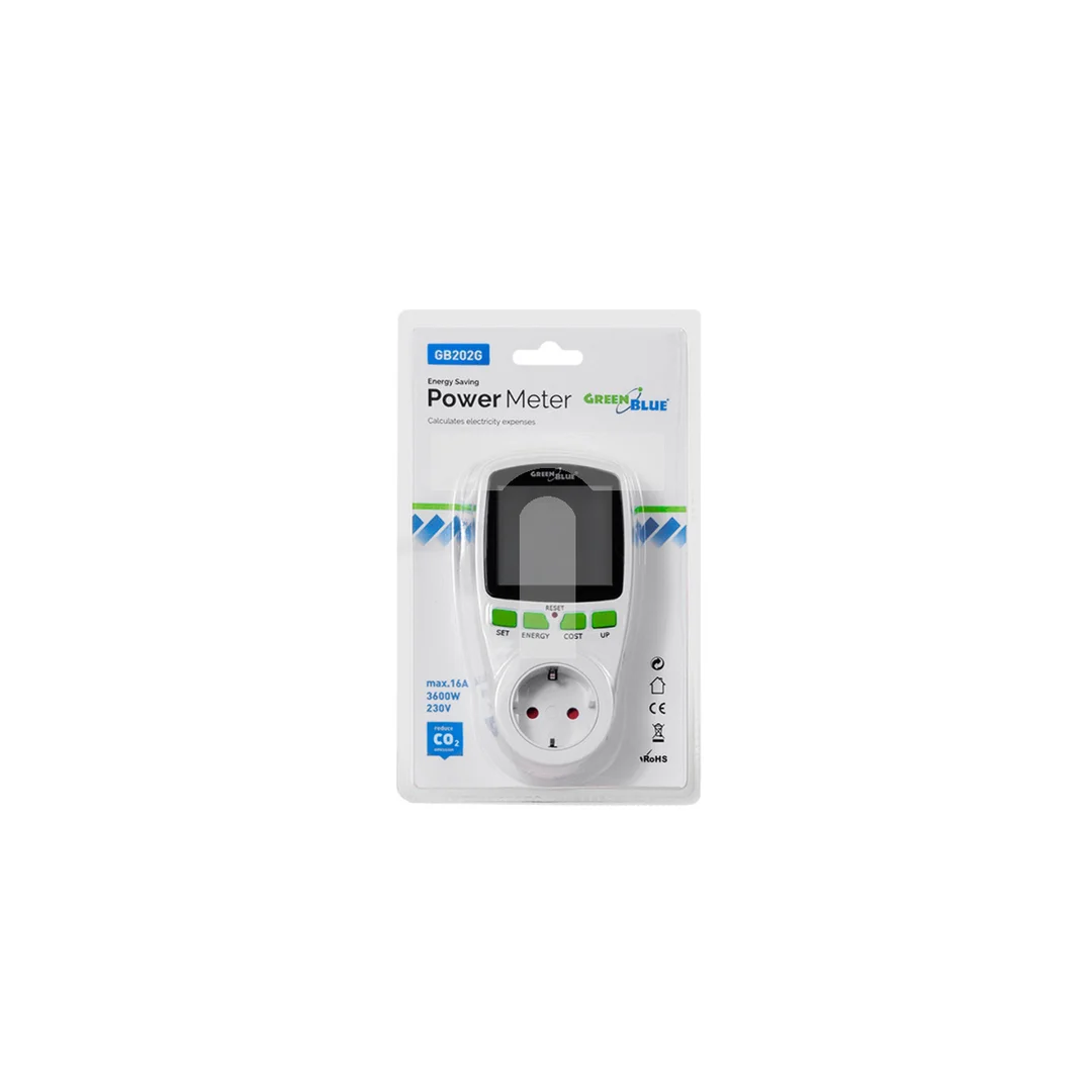 Miernik Energii Watomierz GreenBlue GB202G German plug GB202
