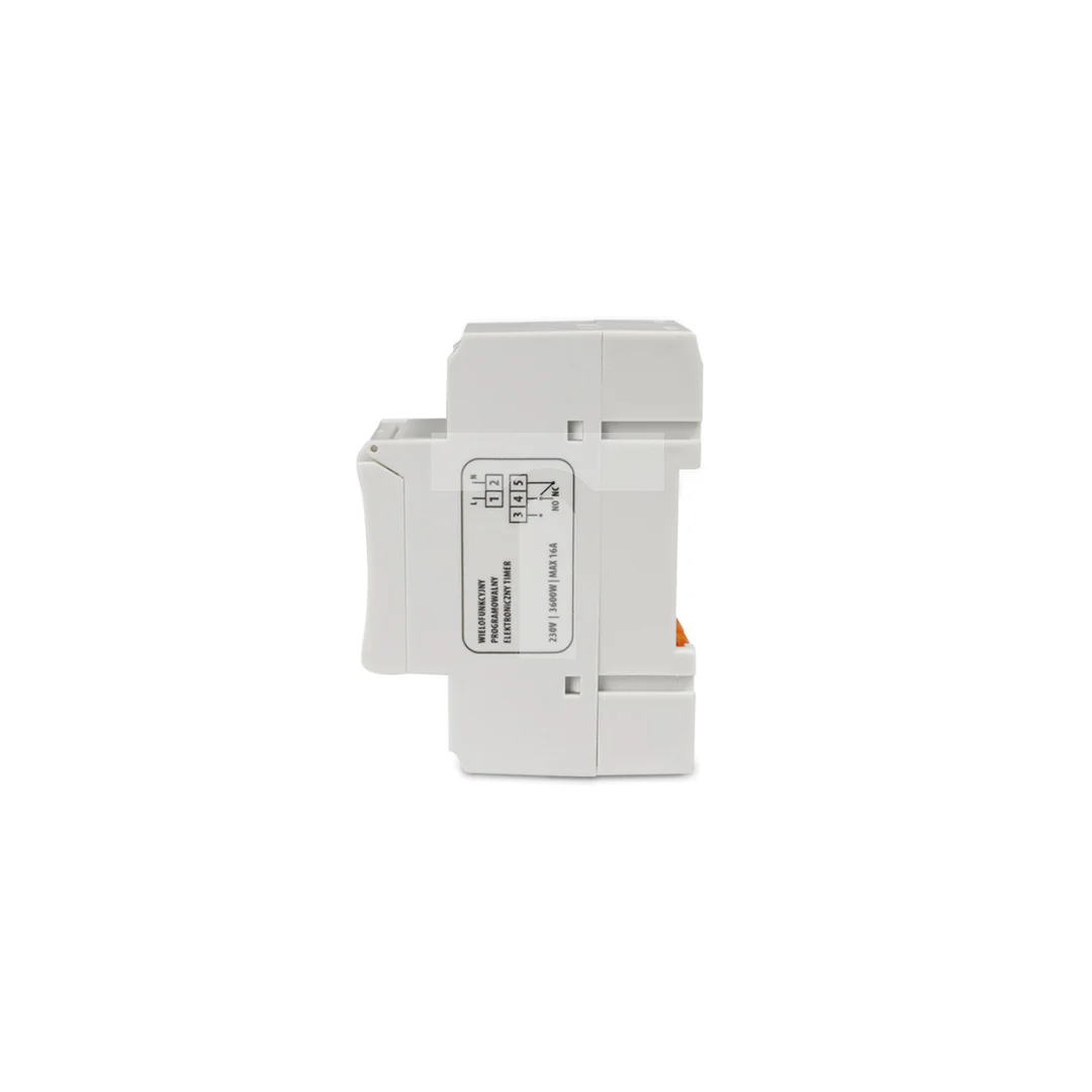Włącznik czasowy - timer cyfrowy na szynę DIN GreenBlue GB104 16 programów max 240 programów GB104