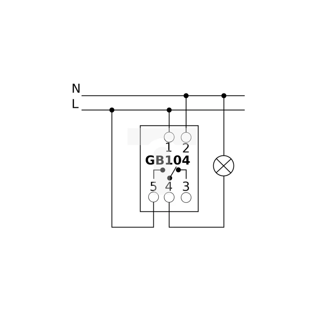 Włącznik czasowy - timer cyfrowy na szynę DIN GreenBlue GB104 16 programów max 240 programów GB104