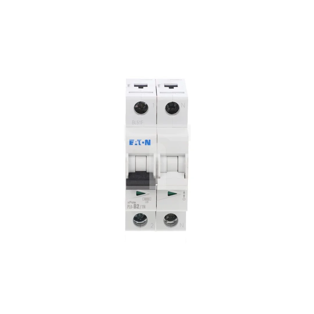 Wyłącznik nadprądowy 1P+N B 2A 6kA AC PL6-B2/1N 164907