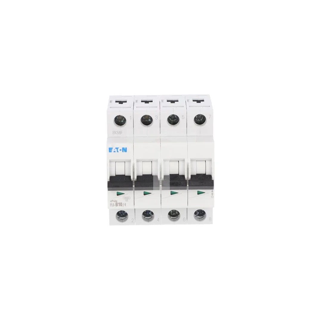 Wyłącznik nadprądowy 4P B 10A 6kA AC PL6-B10/4 166490