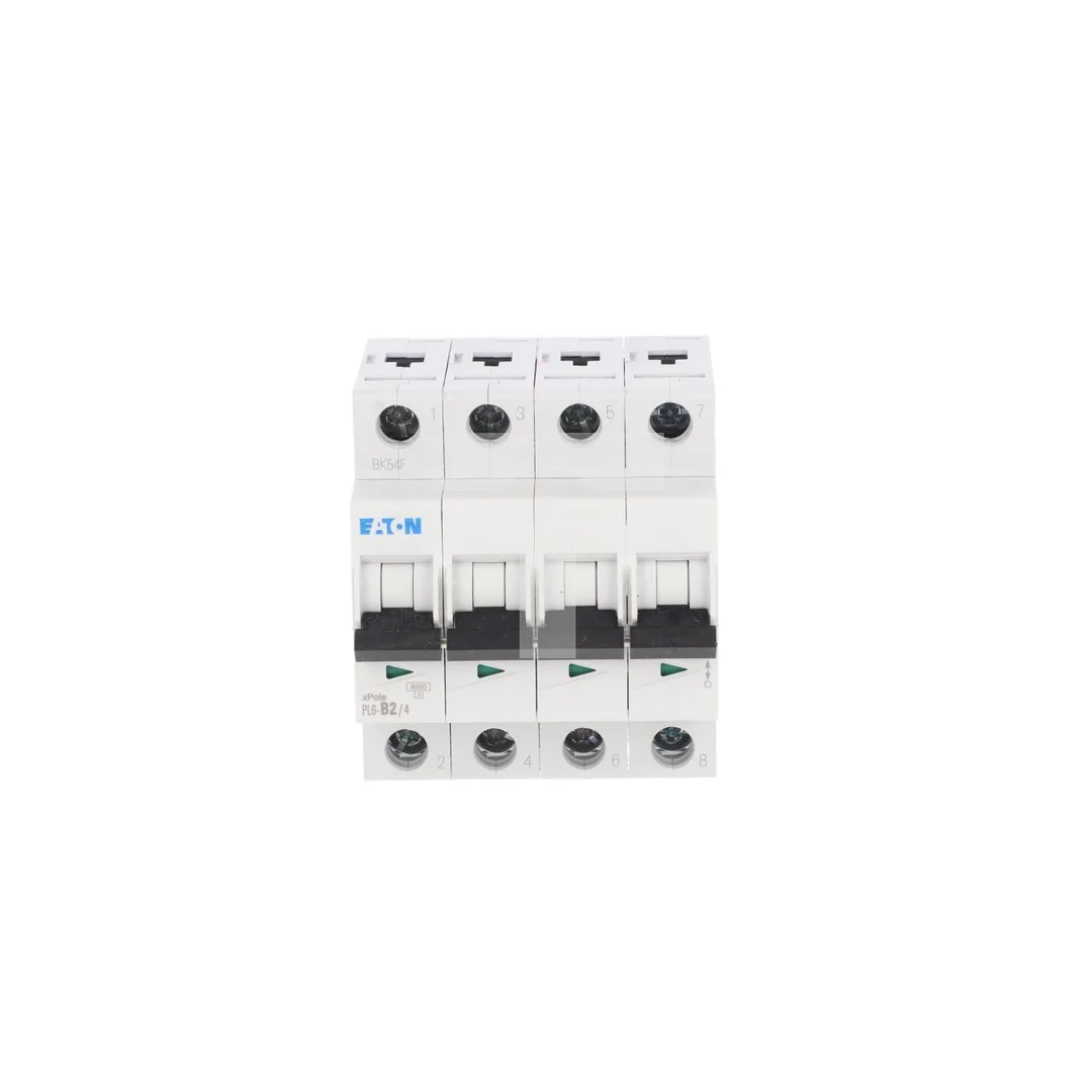 Wyłącznik nadprądowy 4P B 2A 6kA AC PL6-B2/4 166496