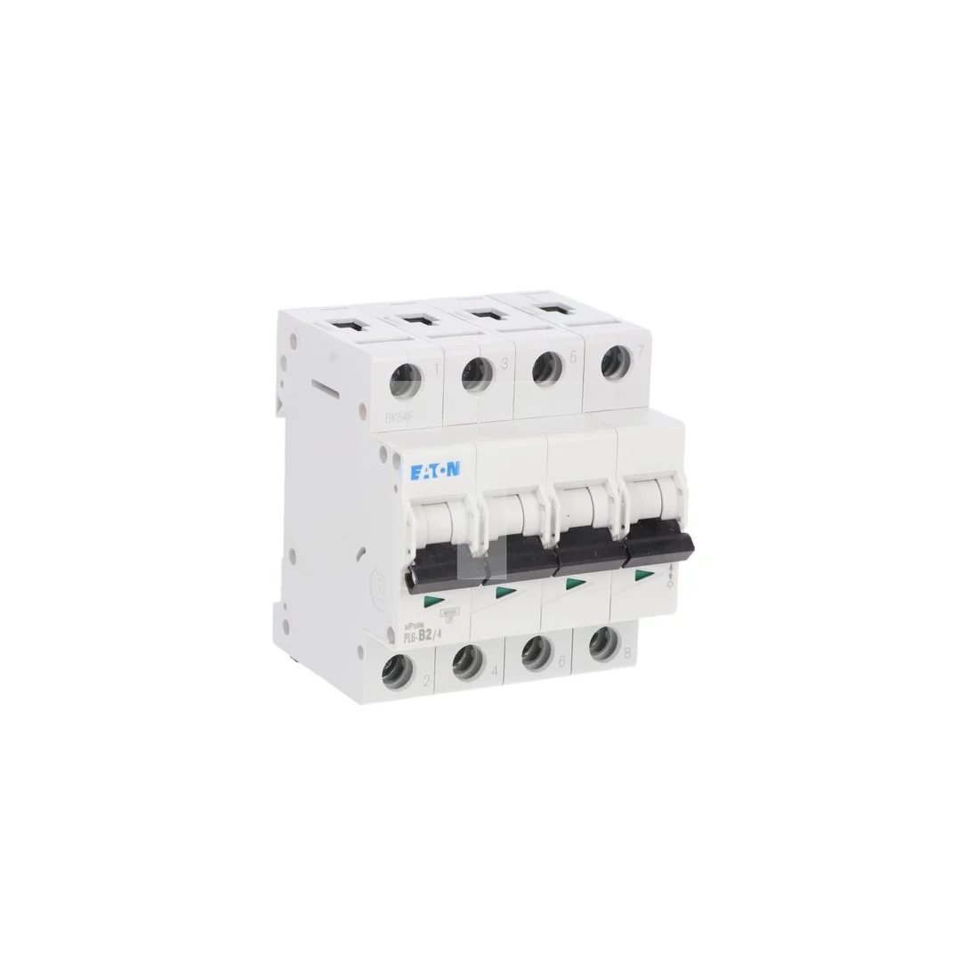 Wyłącznik nadprądowy 4P B 2A 6kA AC PL6-B2/4 166496