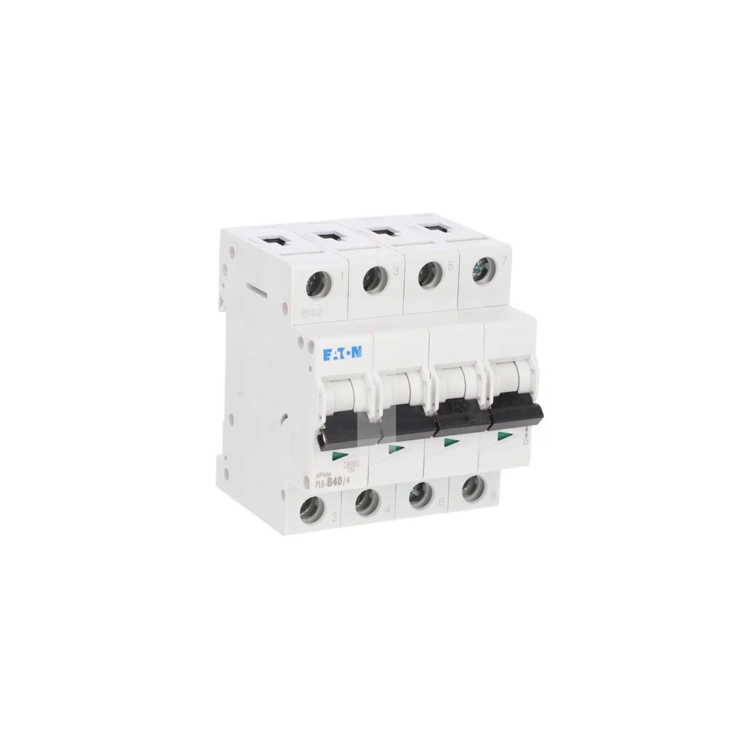 Wyłącznik nadprądowy 4P B 40A 6kA AC PL6-B40/4 166502