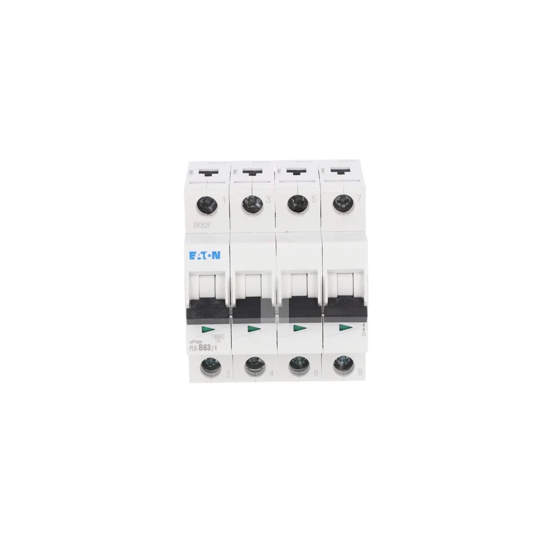 Wyłącznik nadprądowy 4P B 63A 6kA AC PL6-B63/4 166506