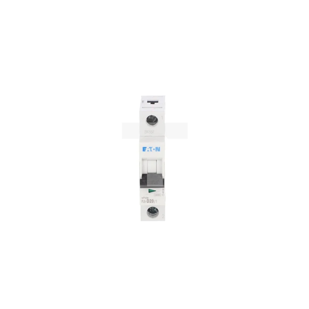 Wyłącznik nadprądowy 1P D 20A 6kA AC PL6-D20/1 286546