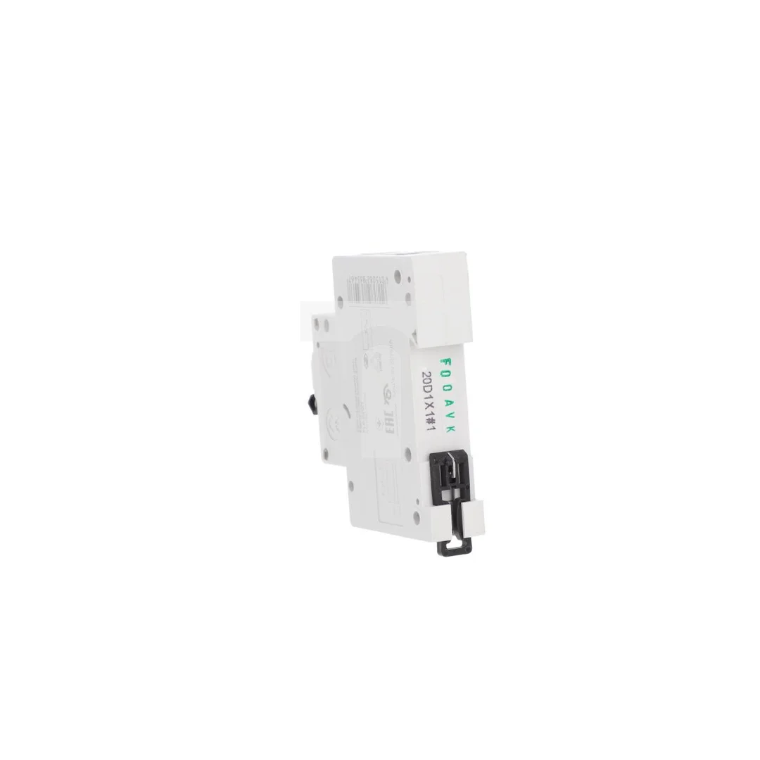 Wyłącznik nadprądowy 1P D 20A 6kA AC PL6-D20/1 286546