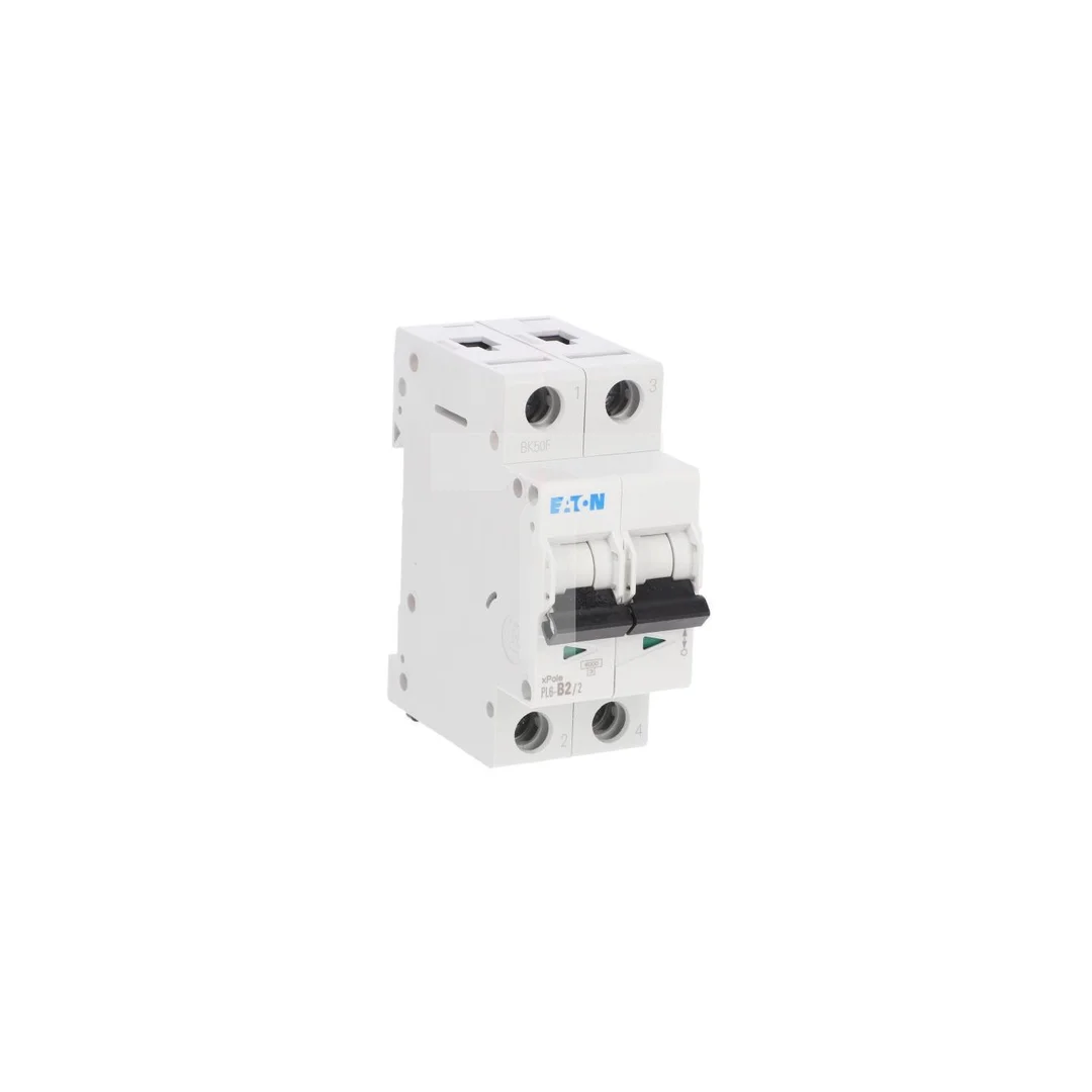 Wyłącznik nadprądowy 2P B 2A 6kA AC PL6-B2/2 286550