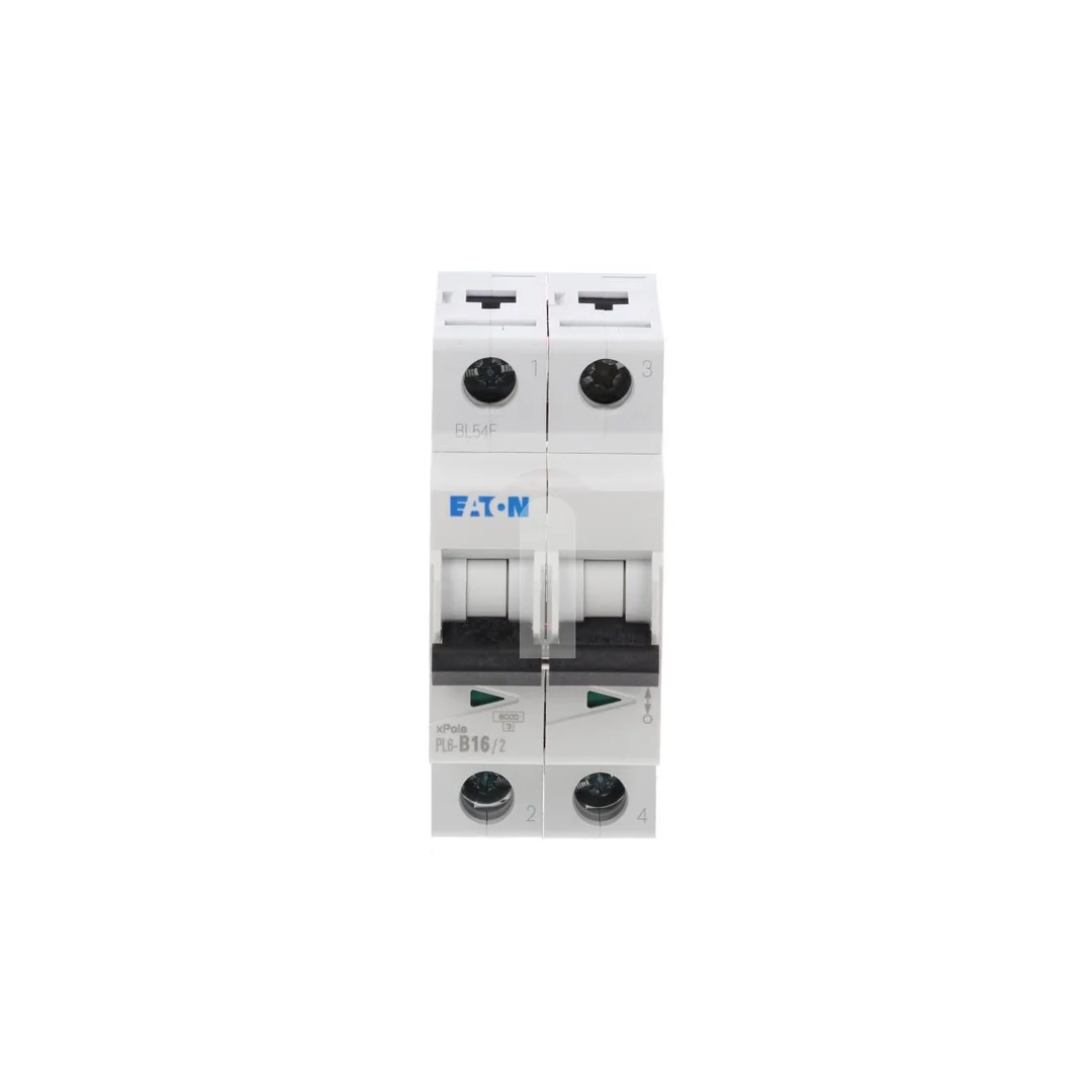 Wyłącznik nadprądowy 2P B 16A 6kA AC PL6-B16/2 286555