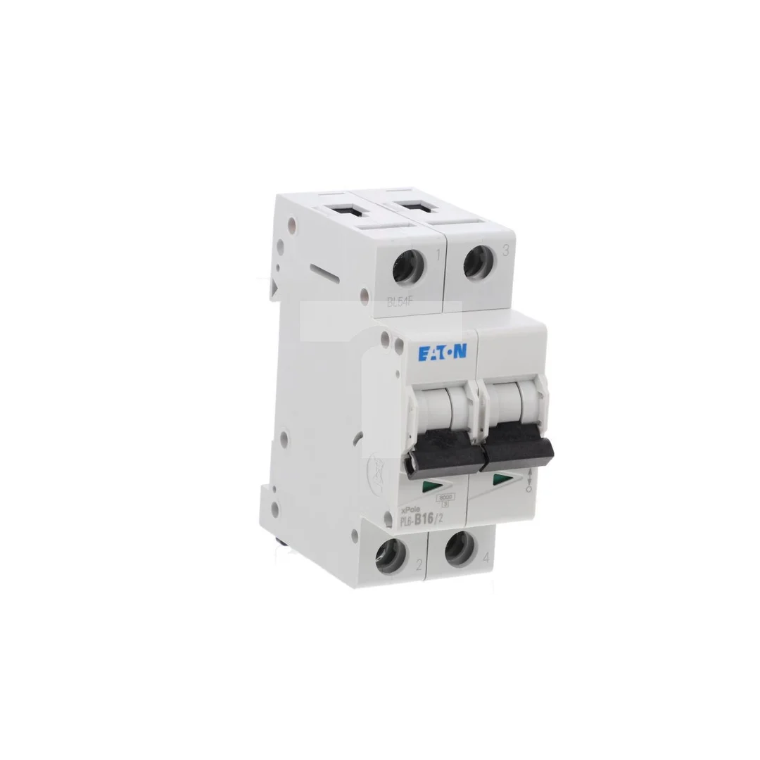 Wyłącznik nadprądowy 2P B 16A 6kA AC PL6-B16/2 286555