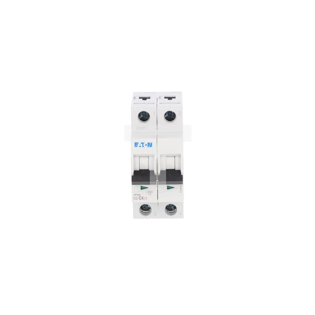 Wyłącznik nadprądowy 2P C 4A 6kA AC PL6-C4/2 286563