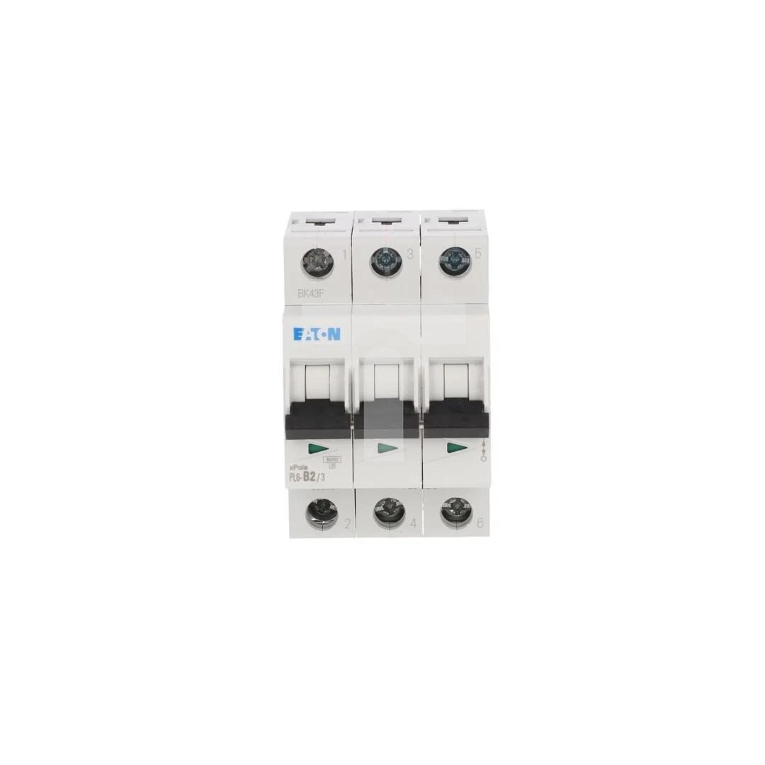 Wyłącznik nadprądowy 3P B 2A 6kA AC PL6-B2/3 286584