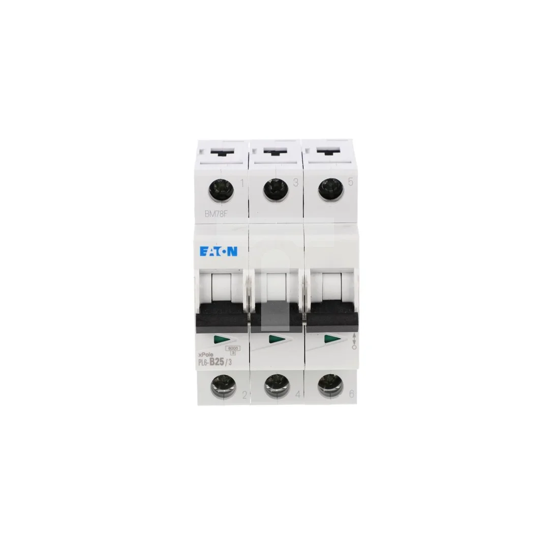 Wyłącznik nadprądowy 3P B 25A 6kA AC PL6-B25/3 286591