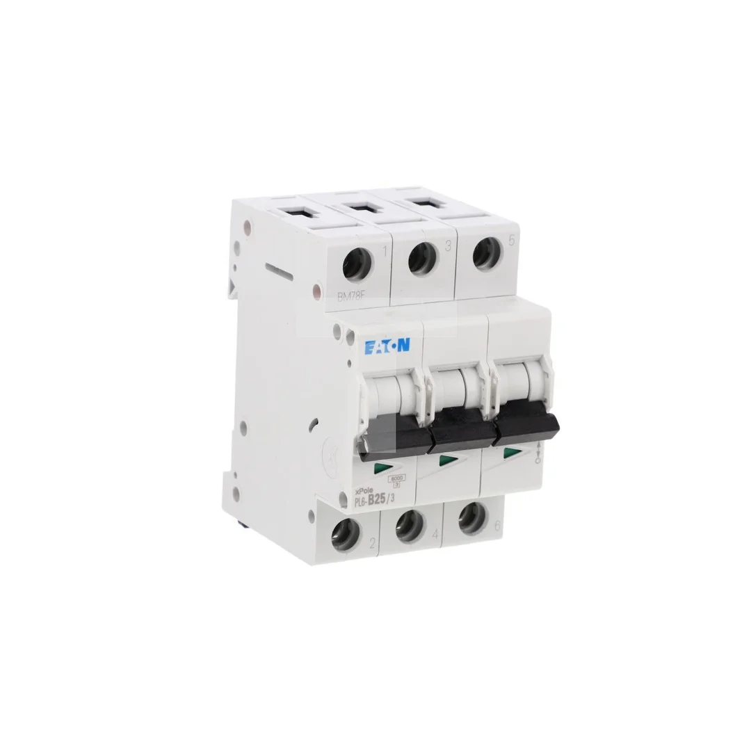 Wyłącznik nadprądowy 3P B 25A 6kA AC PL6-B25/3 286591