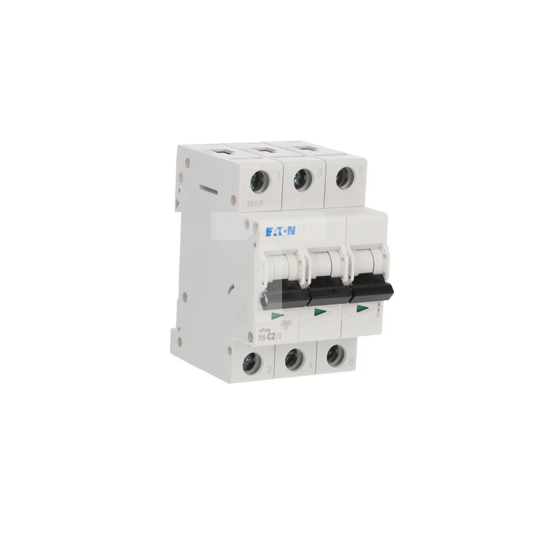 Wyłącznik nadprądowy 3P C 2A 6kA AC PL6-C2/3 286596