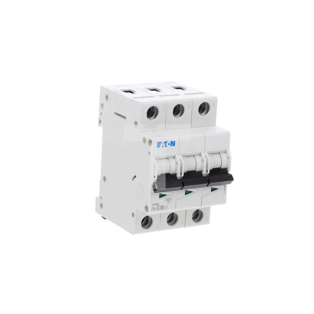 Wyłącznik nadprądowy 3P C 10A 6kA AC PL6-C10/3 286599