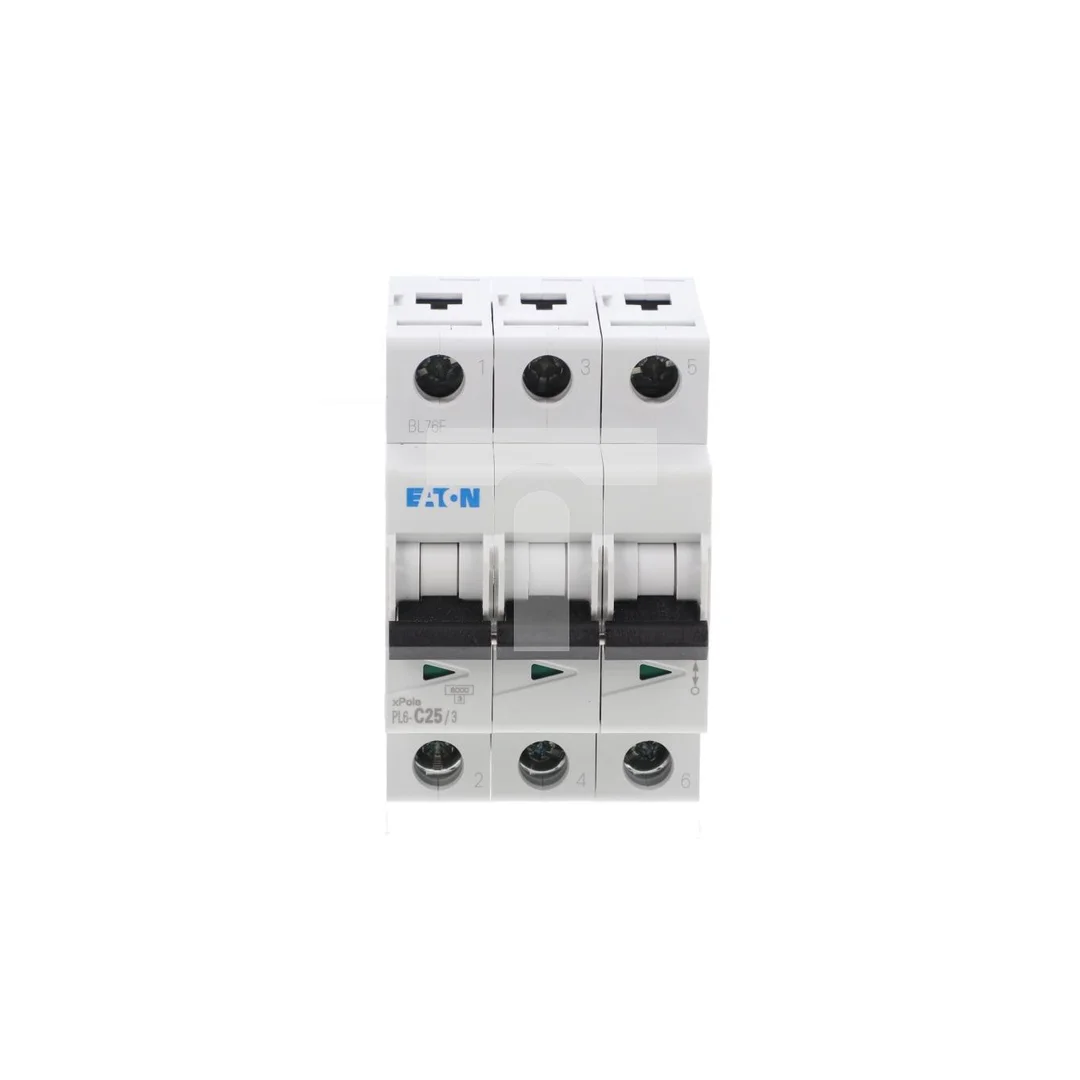 Wyłącznik nadprądowy 3P C 25A 6kA AC PL6-C25/3 286603