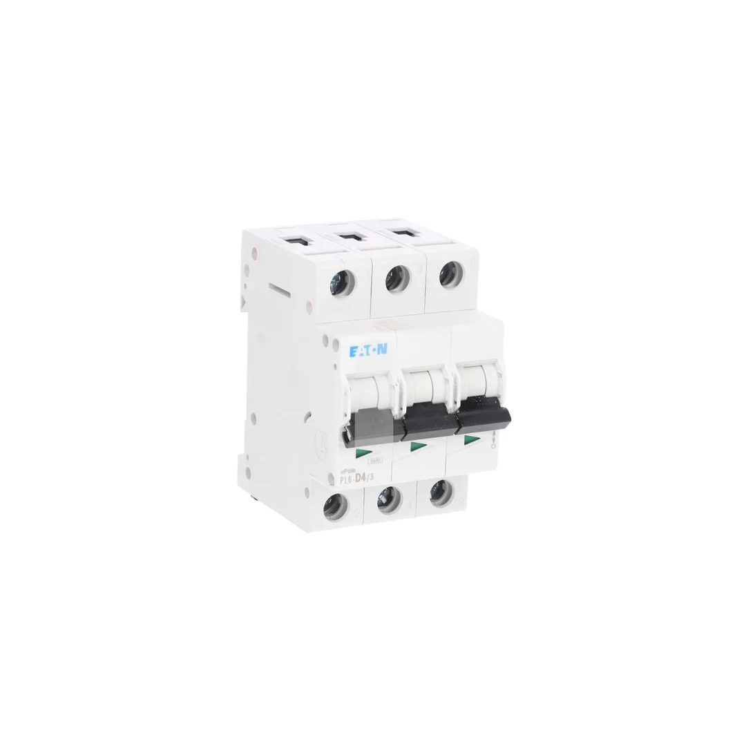 Wyłącznik nadprądowy 3P D 4A 6kA AC PL6-D4/3 286609