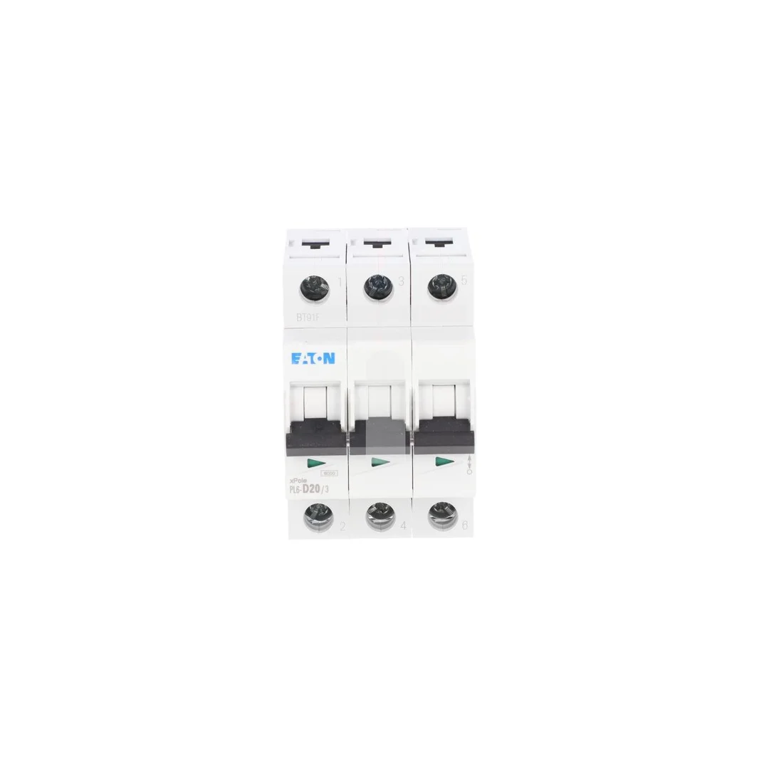 Wyłącznik nadprądowy 3P D 20A 6kA AC PL6-D20/3 286614