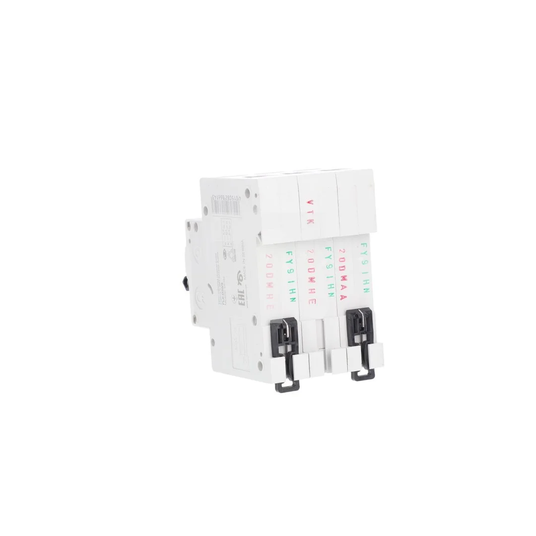 Wyłącznik nadprądowy 3P D 20A 6kA AC PL6-D20/3 286614