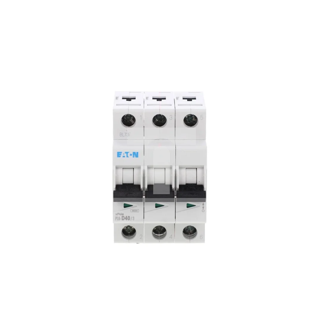 Wyłącznik nadprądowy 3P D 40A 6kA AC PL6-D40/3 286617