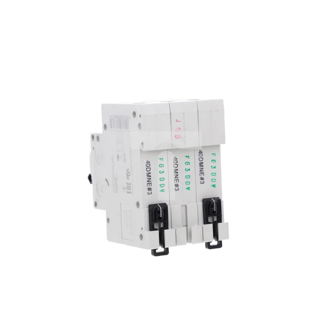 Wyłącznik nadprądowy 3P D 40A 6kA AC PL6-D40/3 286617