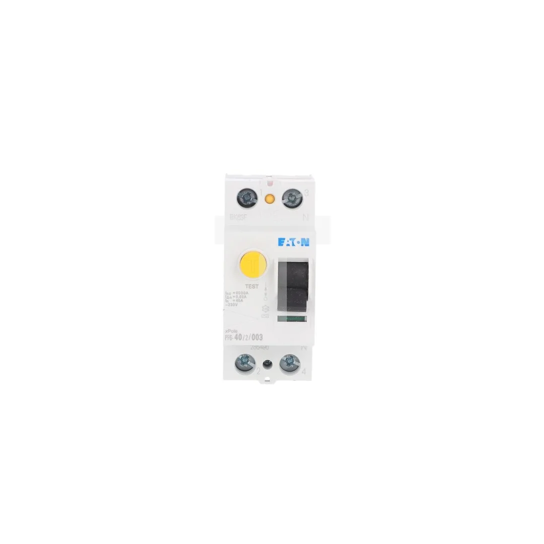 Wyłącznik różnicowoprądowy 2P 40A 0,03A typ AC PF6-40/2/003 286496
