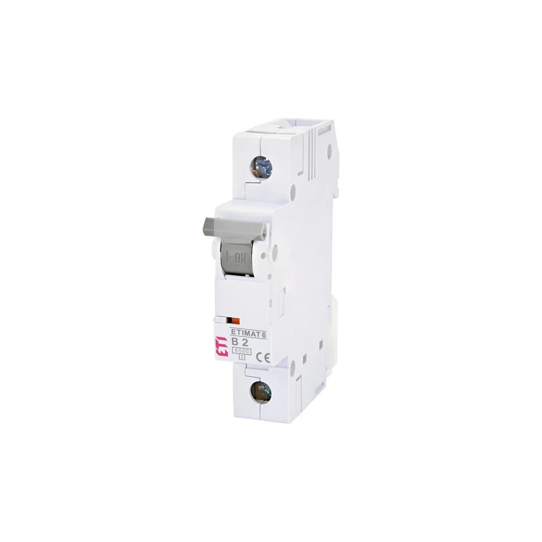 Wyłącznik nadprądowy 1P B2 6kA AC ETIMAT 6 002111510