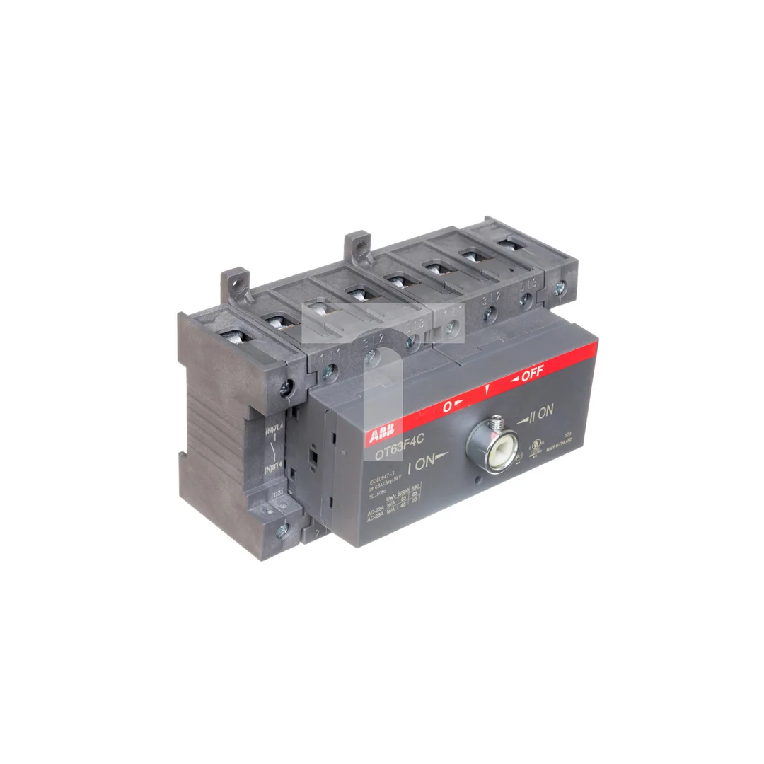 Przełącznik zasilania I-0-II 63A 4P OT63F4C 1SCA105369R1001