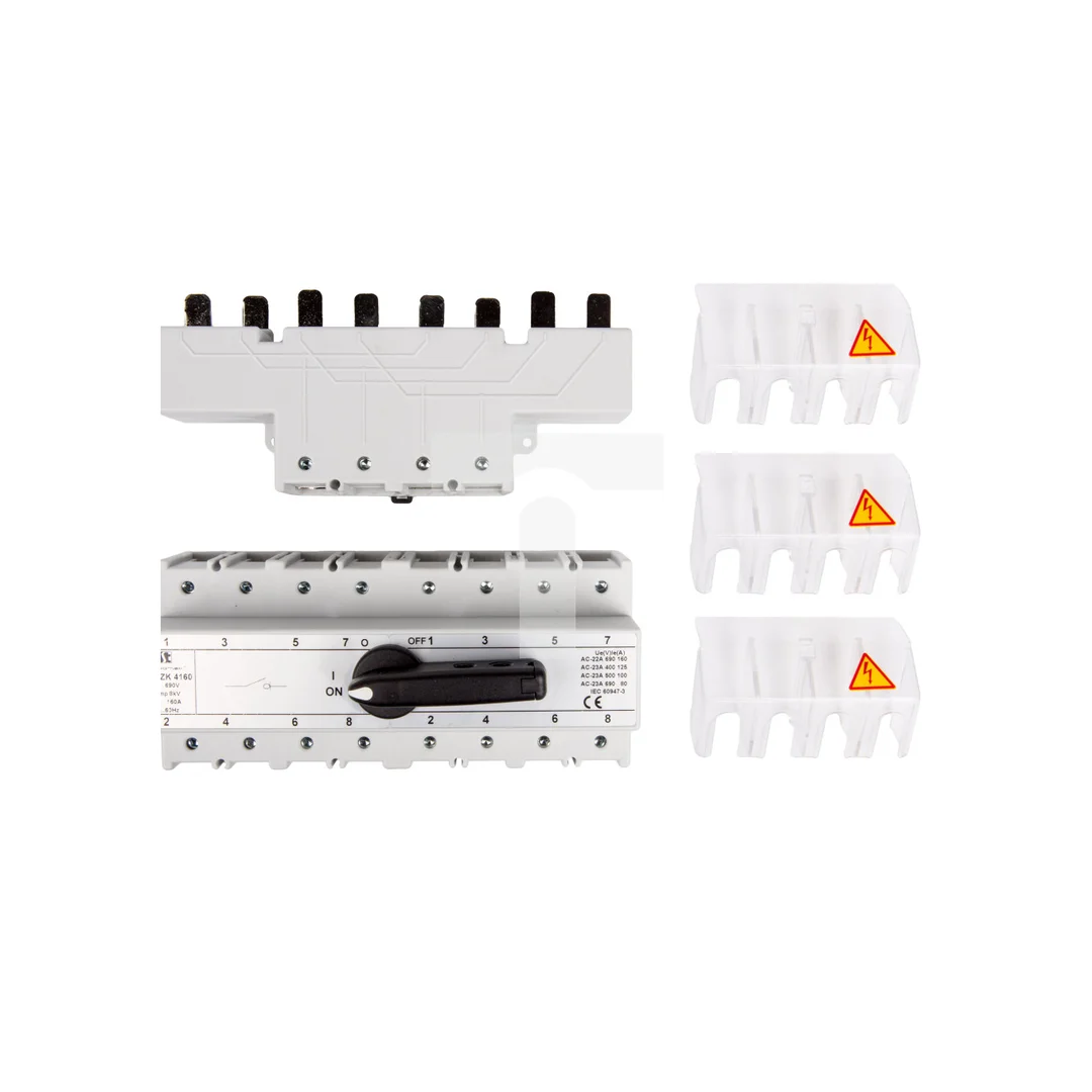 Przełącznik sieć-agregat 160A 4P PRZK-4160W02