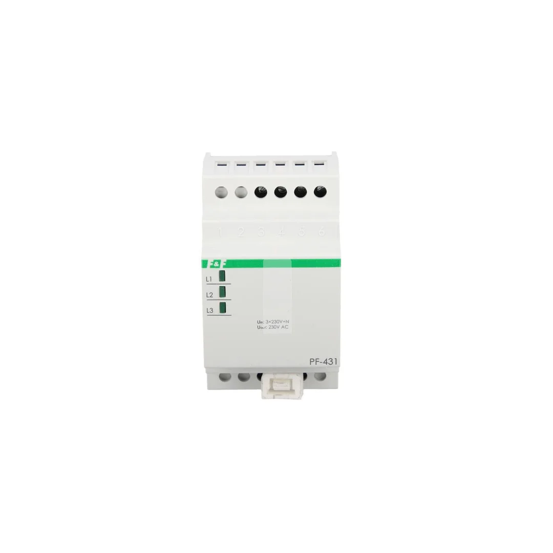 Automatyczny przełącznik faz 16A 3x230V+N PF-431