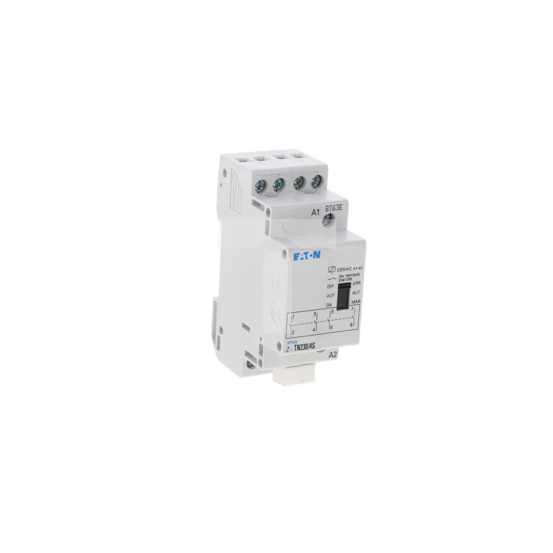 Przekaźnik instalacyjny 20A 4Z 230V AC Z-TN230/4S 265579