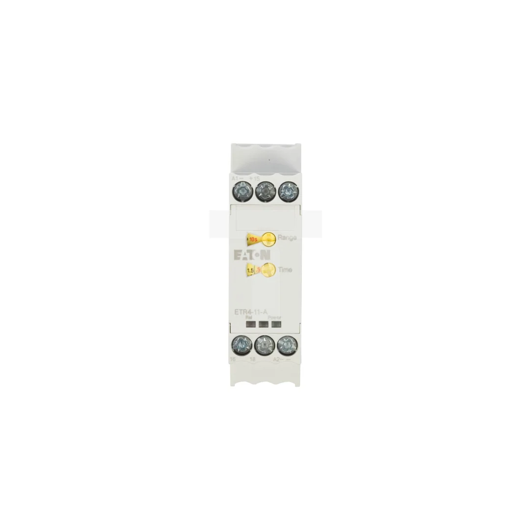 Przekaźnik czasowy 1P 3A 0,05sek-100h 24-240V AC/DC opóźnione załączenie ETR4-11-A 031882