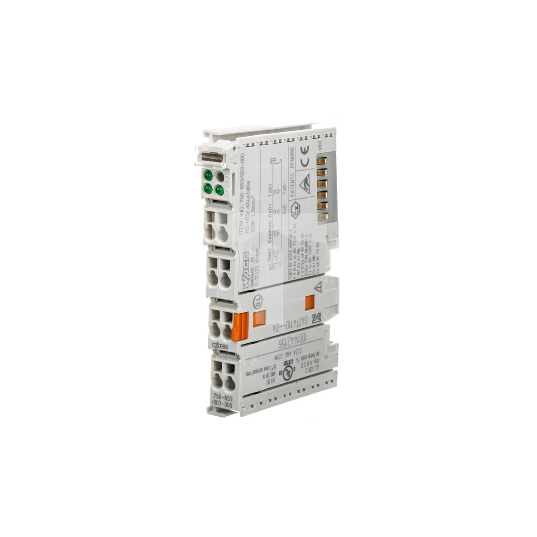 Moduł RS-485 konfiguracjaa dowolna na TS35 750-653/003-000