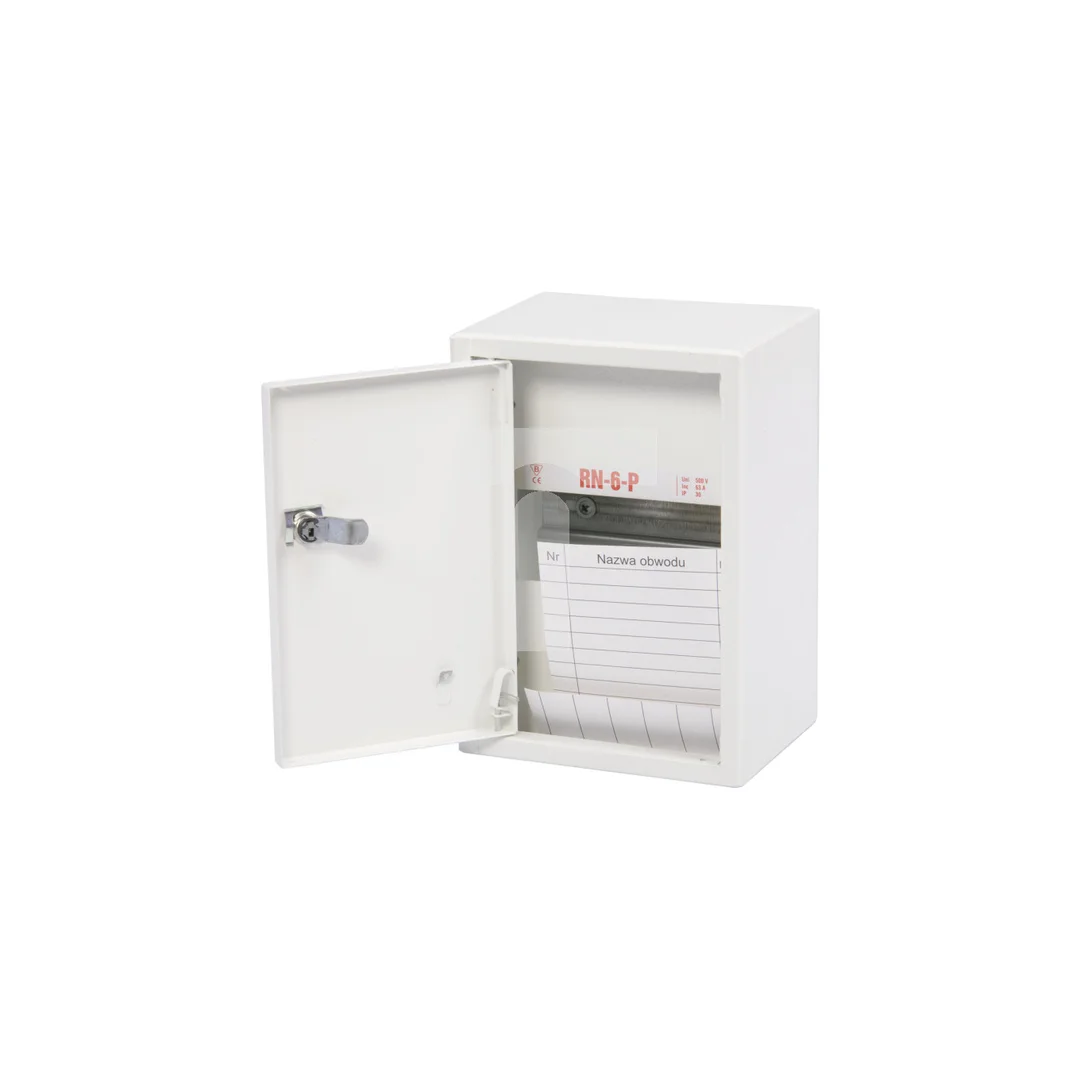 Rozdzielnica modułowa 1x6 natynkowa IP30 RN-6-P Z
