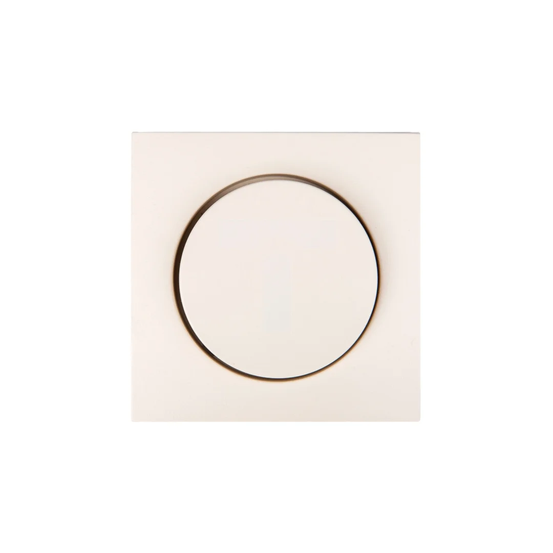 Berker/B.Kwadrat Element centralny z pokrętłem ściemniacza kremowy 5311378982