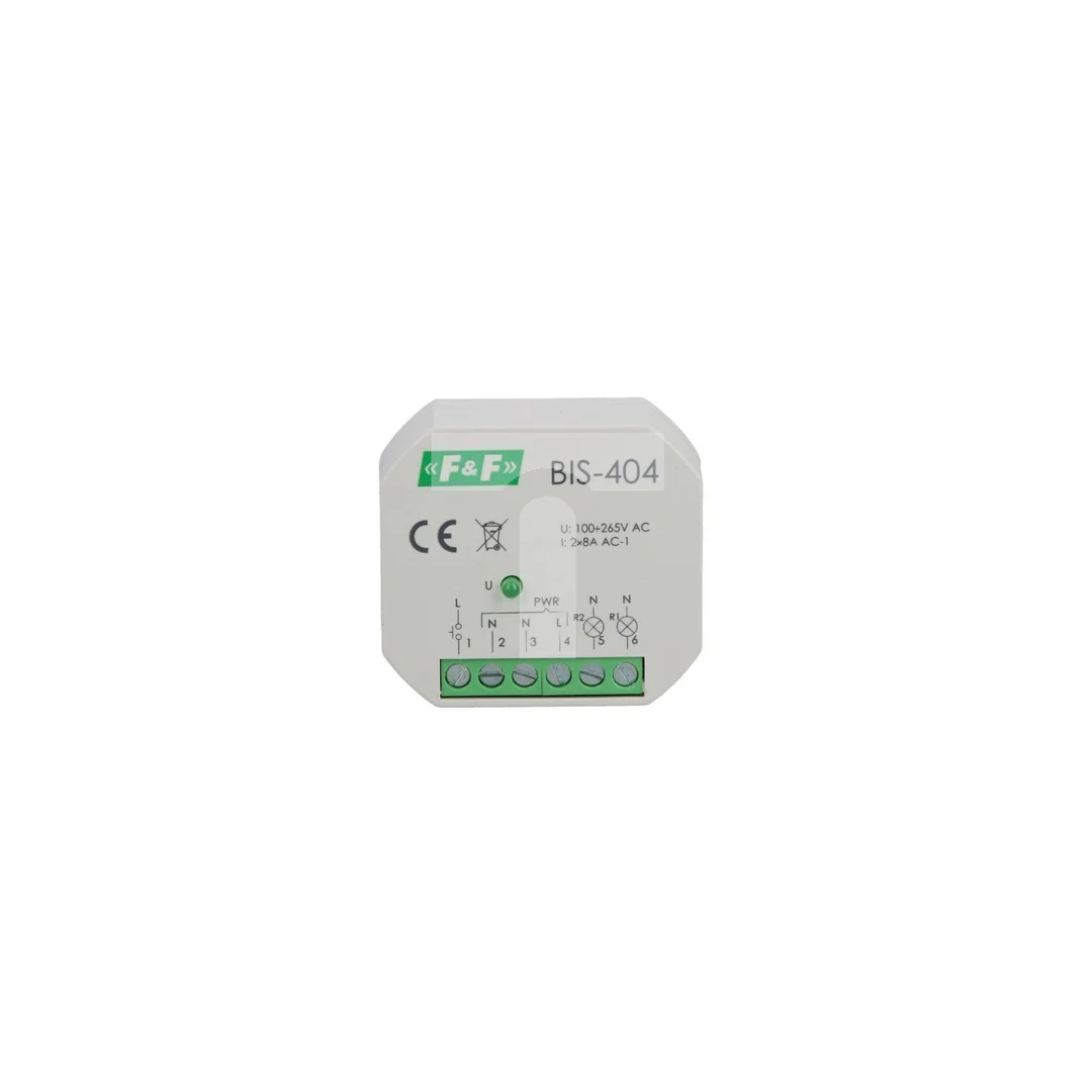 Przekaźnik impulsowy sekwencyjny 5A 230V AC 2Z BIS-404