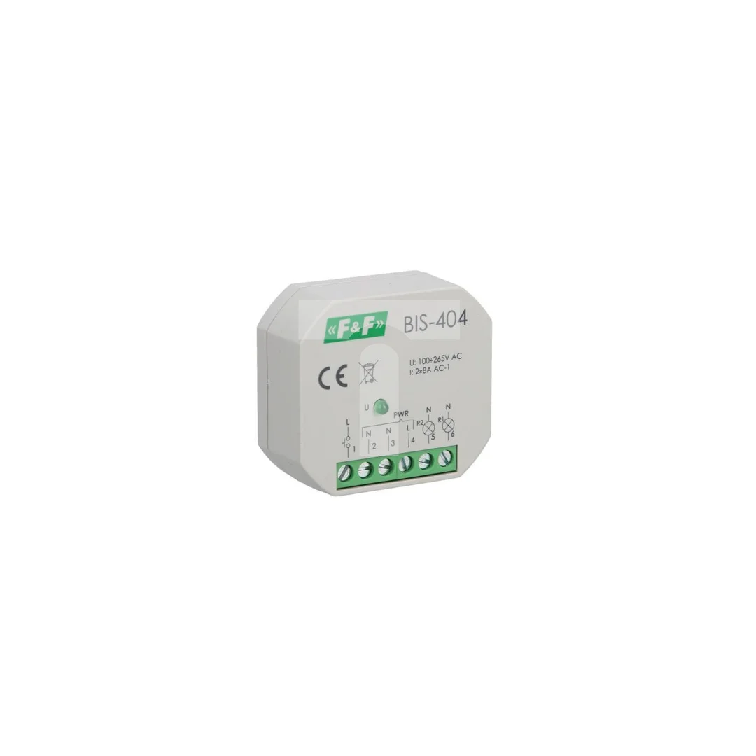 Przekaźnik impulsowy sekwencyjny 5A 230V AC 2Z BIS-404