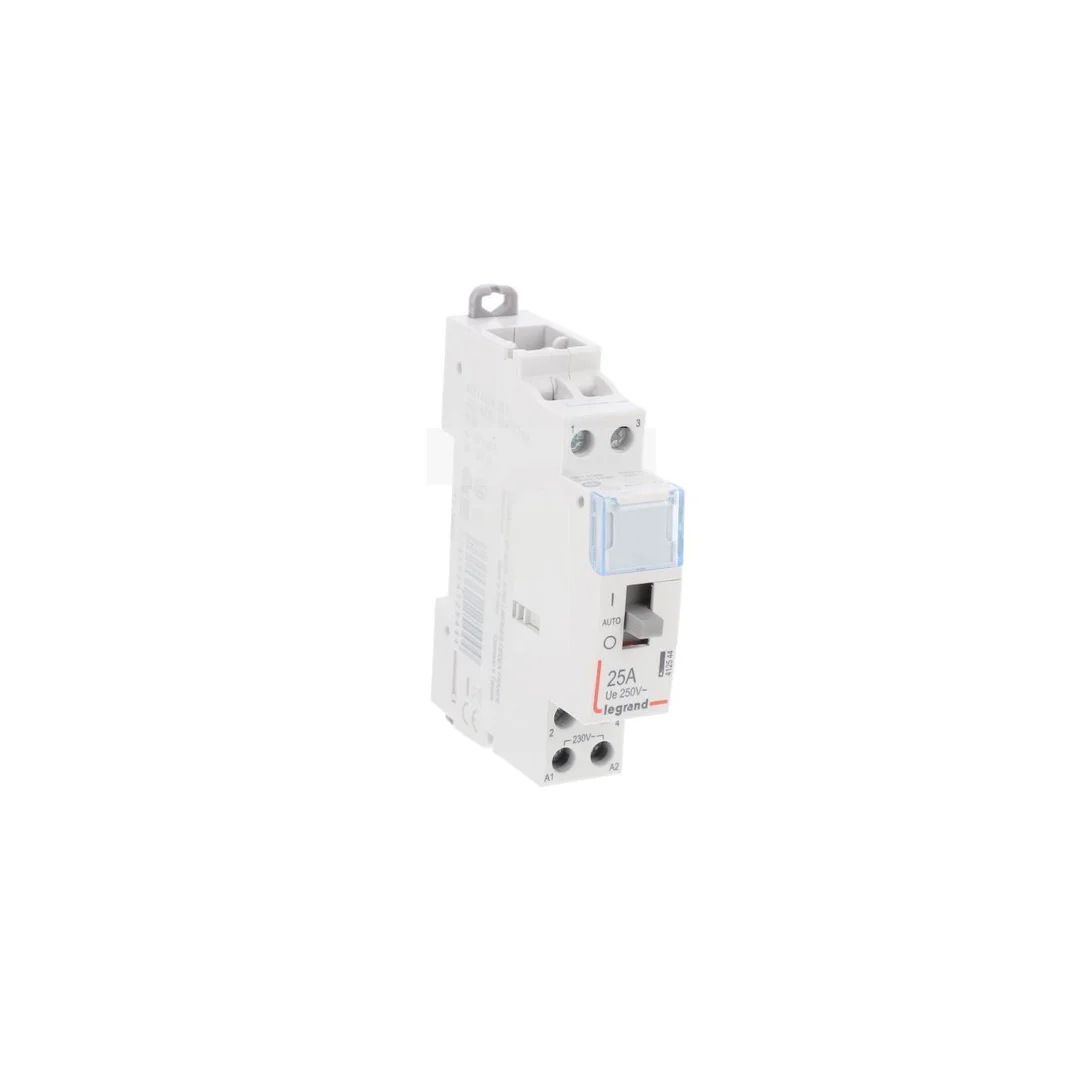 Stycznik modułowy 25A 2Z 0R 230V AC ze sterowaniem ręcznym SM425 004147/412544