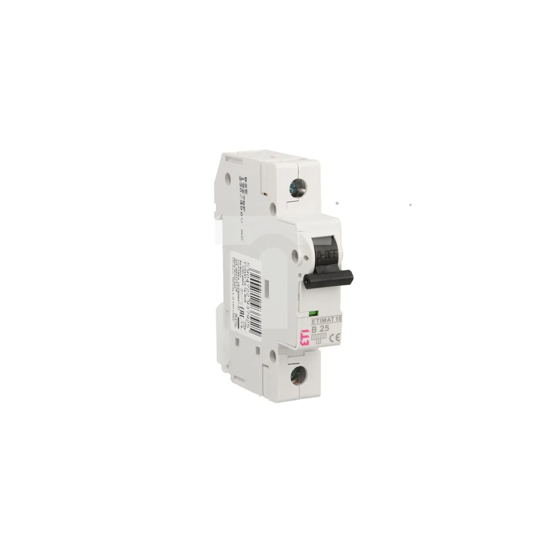 Wyłącznik nadprądowy 1P B 25A 10kA AC ETIMAT10 002121718