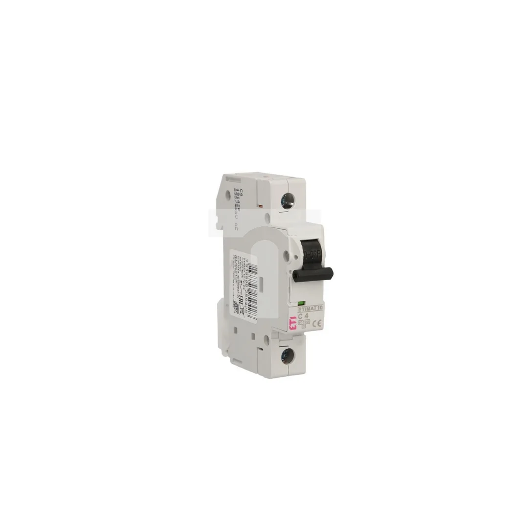 Wyłącznik nadprądowy 1P C 4A 10kA AC ETIMAT10 002131710