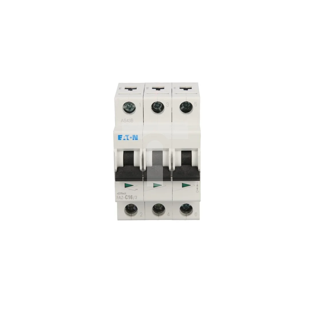 Wyłącznik nadprądowy 3P C 16A 15kA AC FAZ C16/3 278873