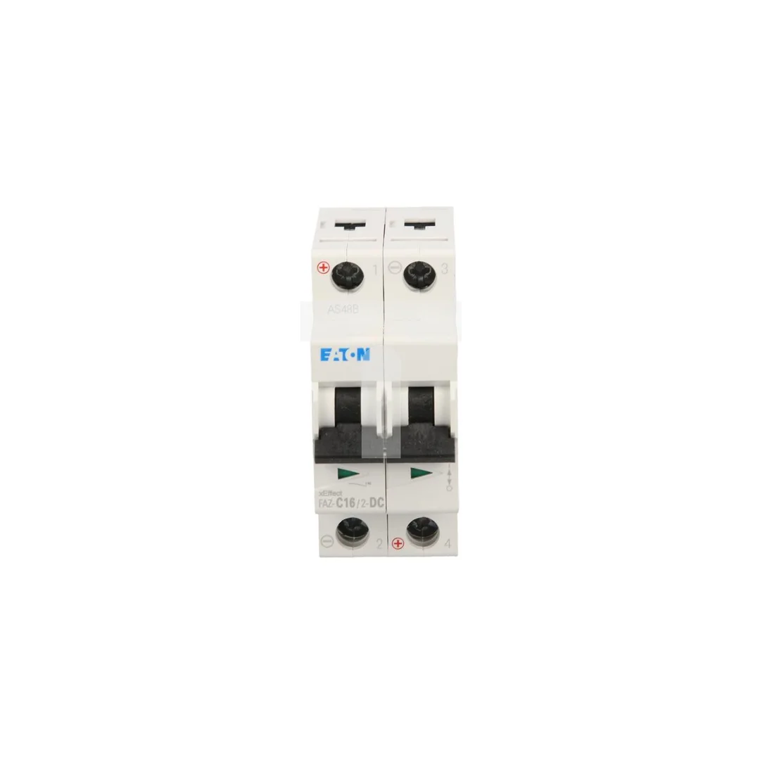 Wyłącznik nadprądowy 2P C 16A 15kA DC FAZ C16/2-DC 279140