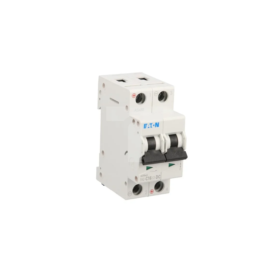 Wyłącznik nadprądowy 2P C 16A 15kA DC FAZ C16/2-DC 279140