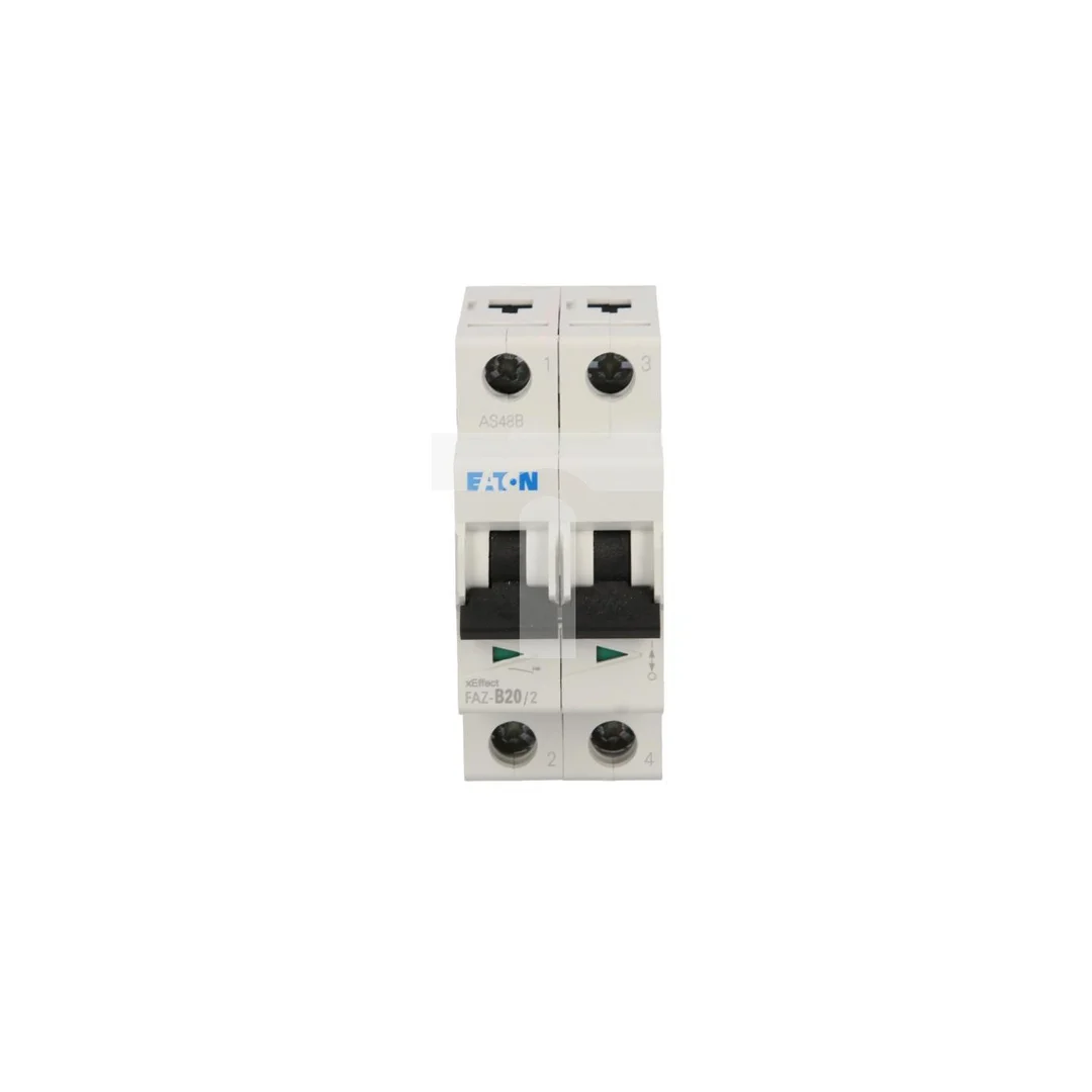 Wyłącznik nadprądowy 2P B 20A 15kA AC FAZ B20/2 278735
