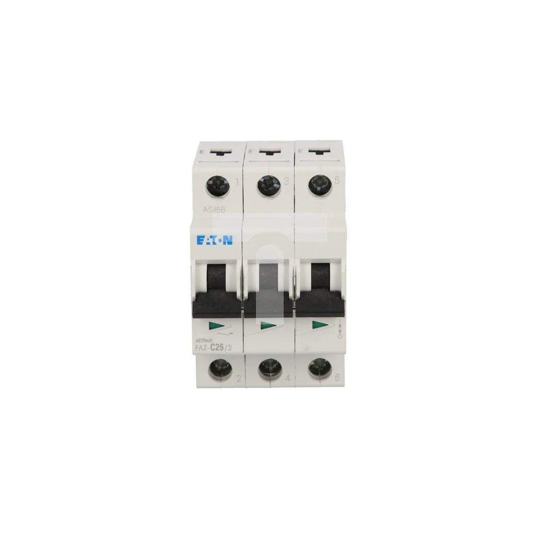 Wyłącznik nadprądowy 3P C 25A 15kA AC FAZ C25/3 278875