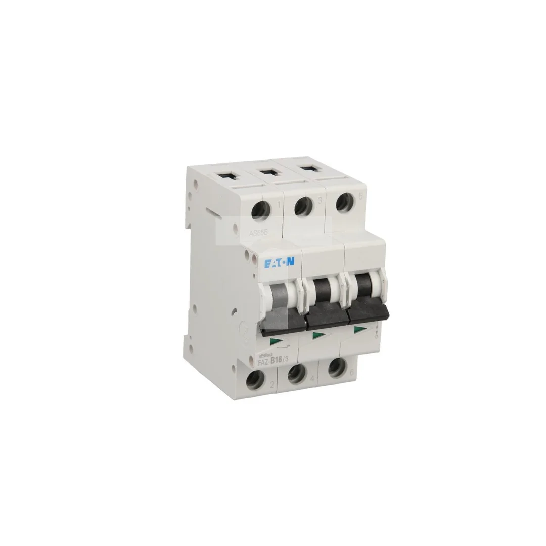 Wyłącznik nadprądowy 3P B 16A 15kA AC FAZ B16/3 278847