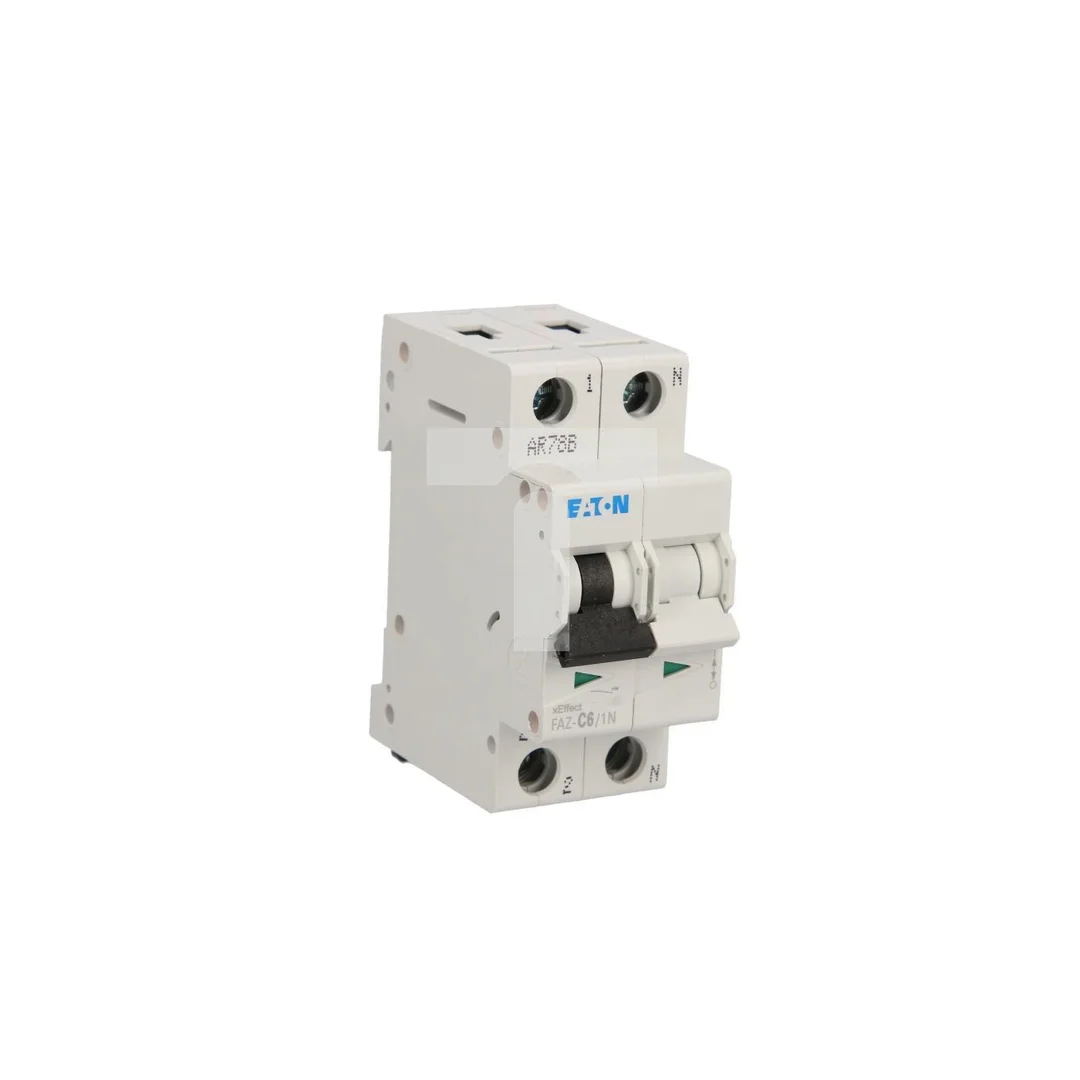 Wyłącznik nadprądowy 1+N C 6A 15kA AC FAZ C6/1N 278668